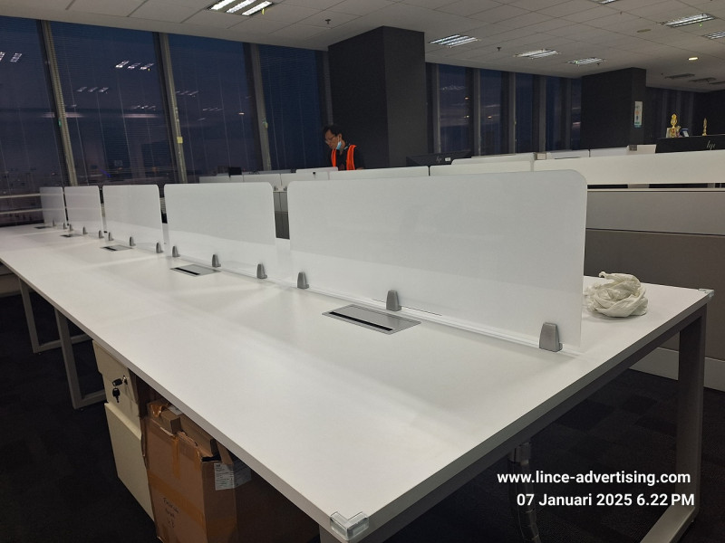Divider Table Akrilik