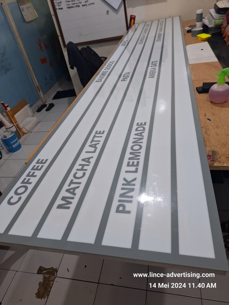 Neon Box Akrilik