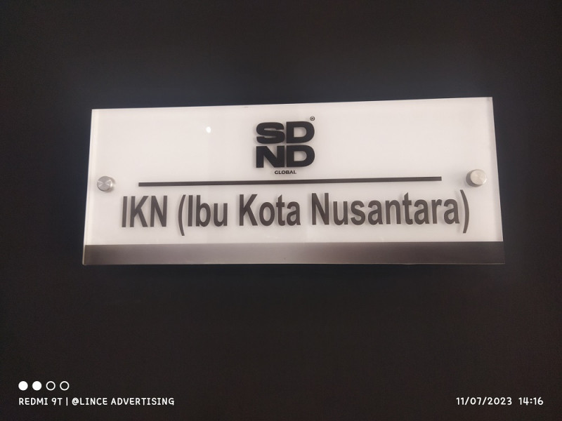 Akrilik Custom _ Nama Ruangan