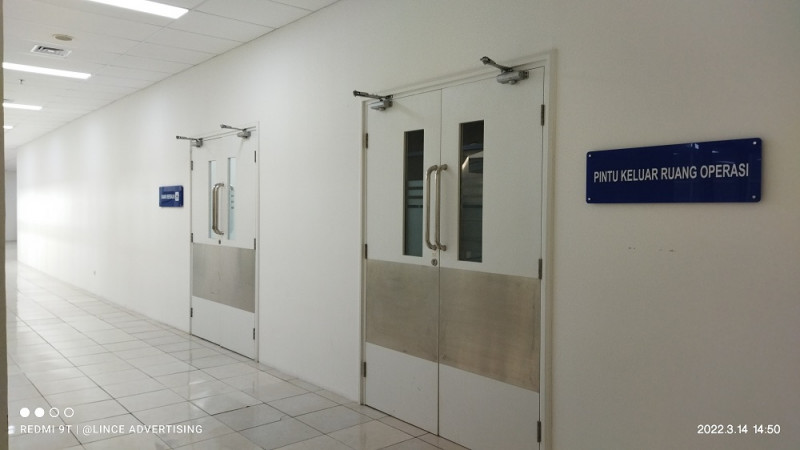 Signage Akrilik Nama Ruangan