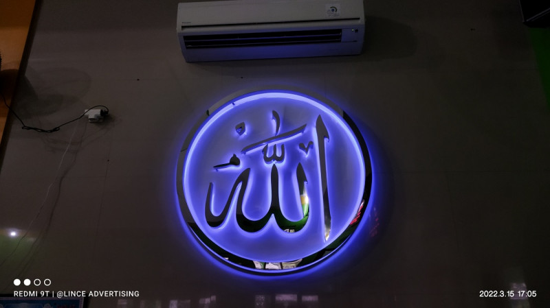 Letter Stainless Mirror_ Backlite