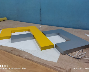 Letter Backlite
